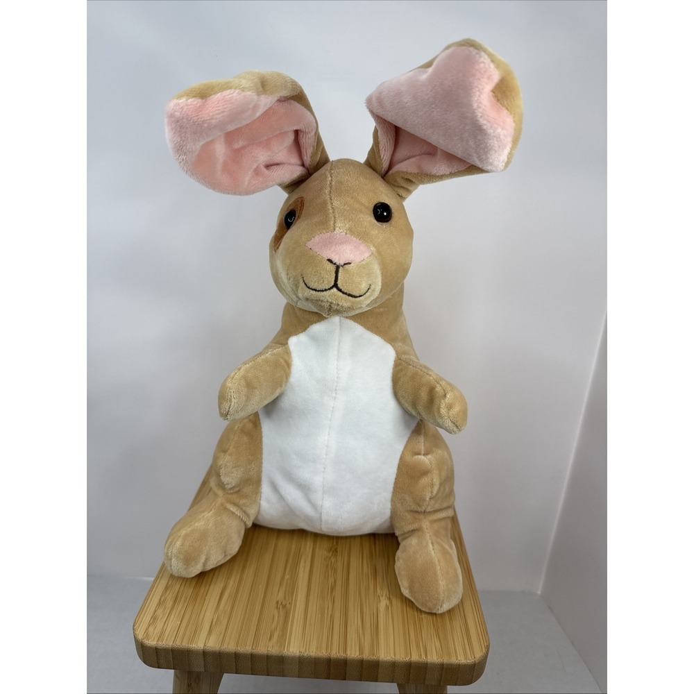 Kohl's Cares The Velveteen Rabbit Tan and White w Brown‎ Patch 2012 Plush 11"